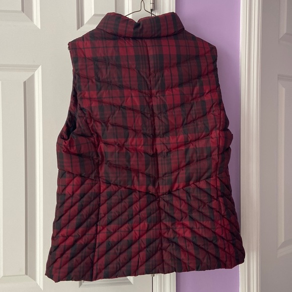 Talbots | Jackets & Coats | Talbots Plaid Puffer Vest | Poshmark